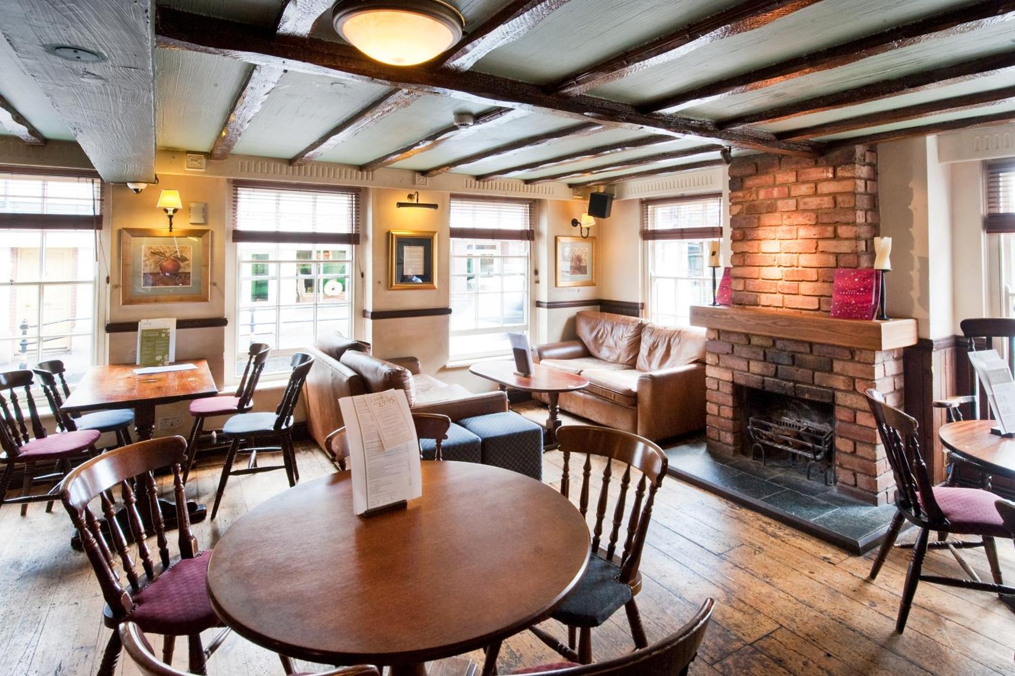 וורצ'סטר Ye Olde Talbot Hotel By Greene King Inns מסעדה תמונה
