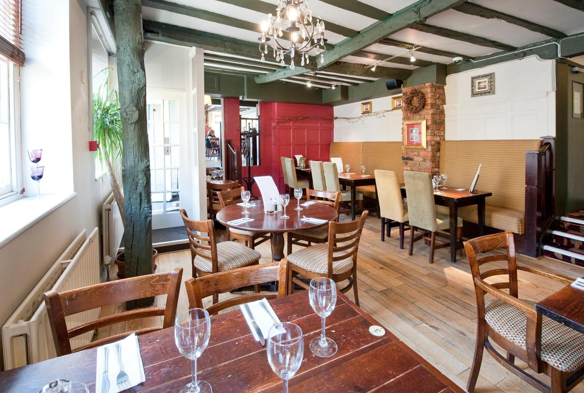 וורצ'סטר Ye Olde Talbot Hotel By Greene King Inns מסעדה תמונה